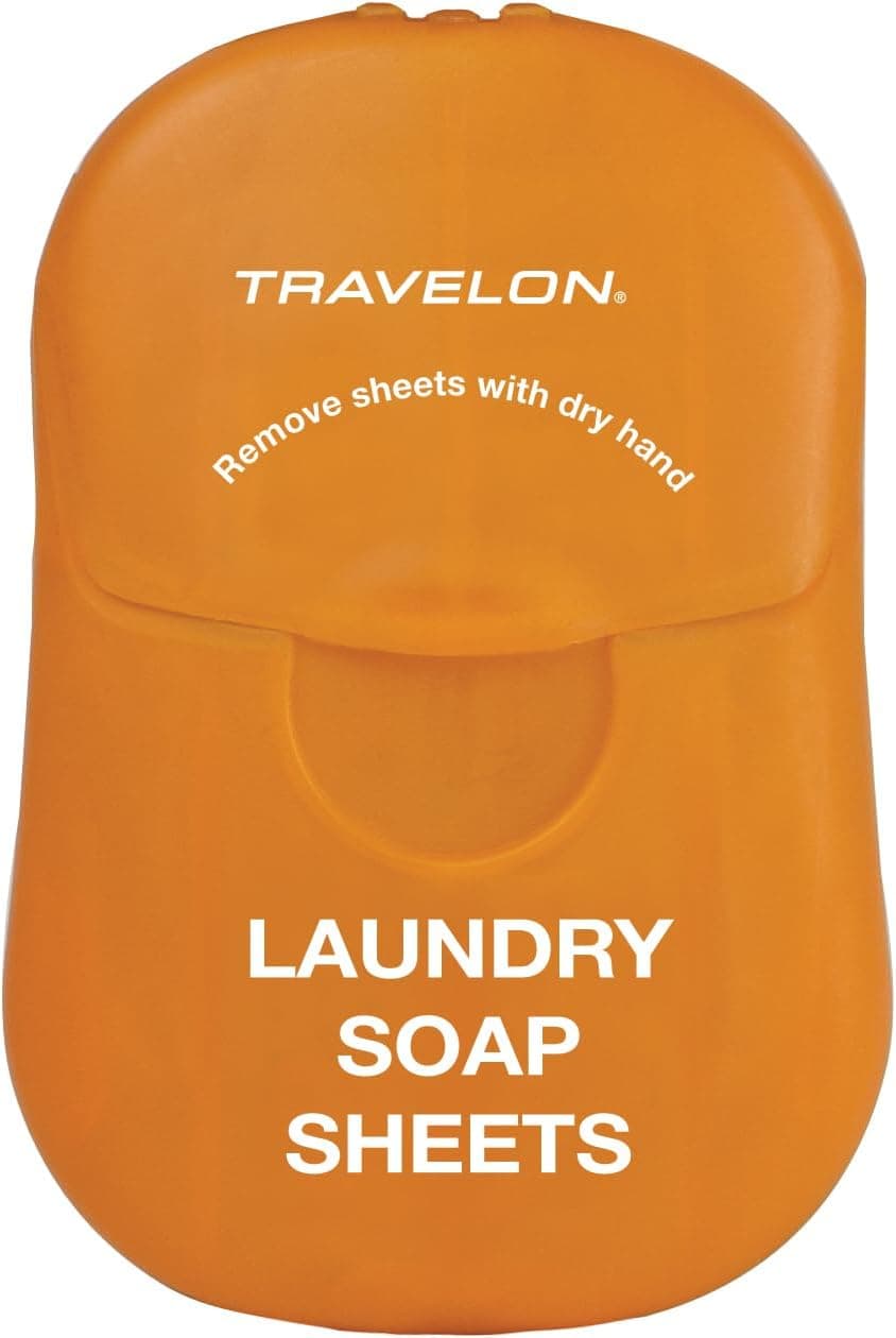Travelon Laundry Soap Sheets 50-Count TSA-Friendly