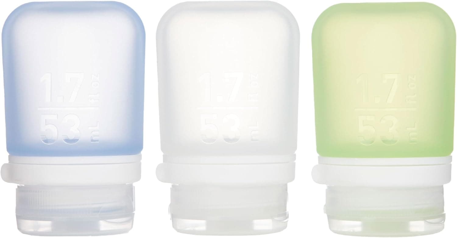 humangear GoToob+ Silicone Travel Bottles 3-Pack (Small)