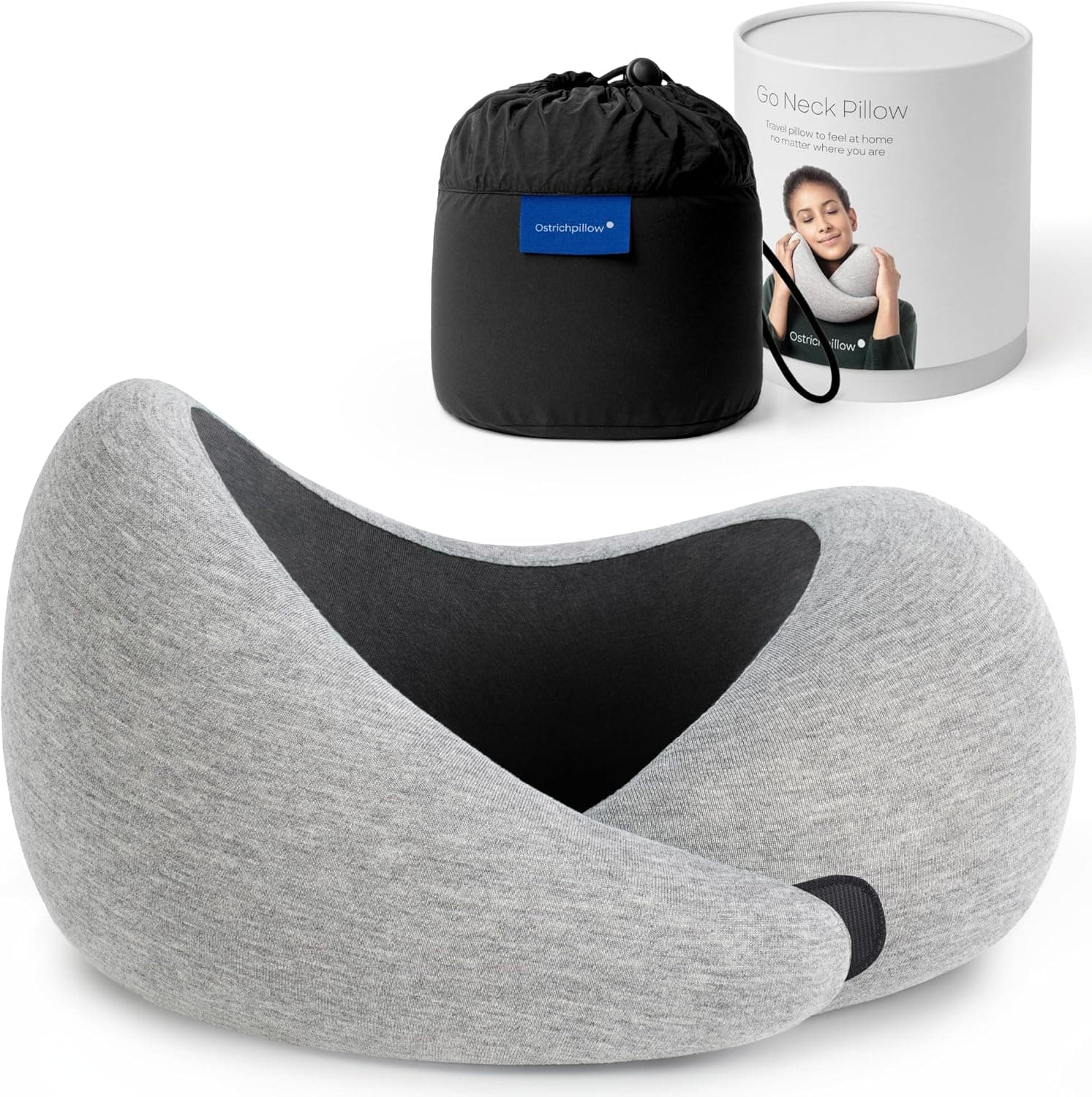 Ostrichpillow Go Travel Pillow 360 Memory Foam