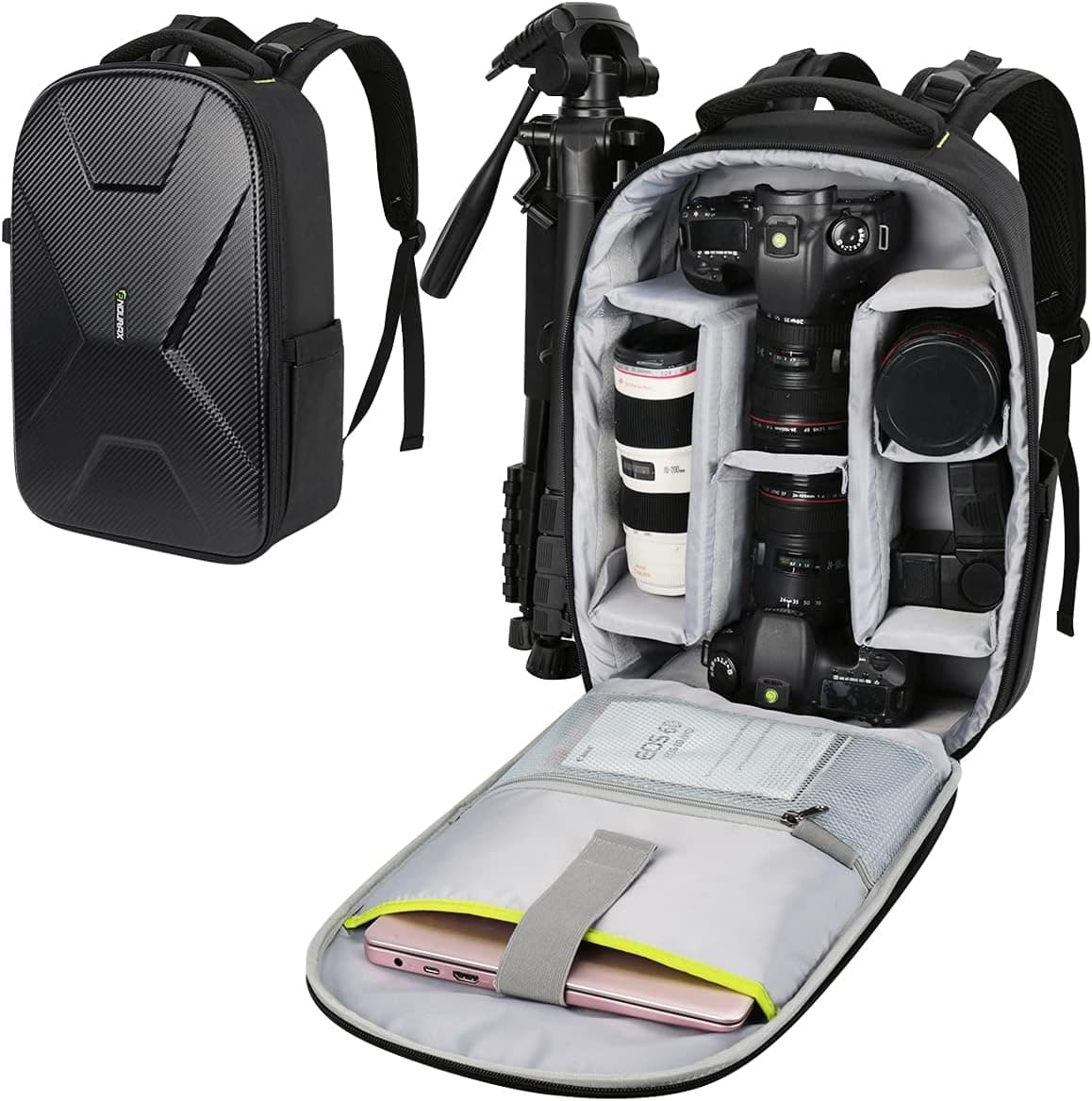 Endurax Camera Backpack Waterproof for DSLR SLR Photographer Camera Bag for Mirrorless Camera w