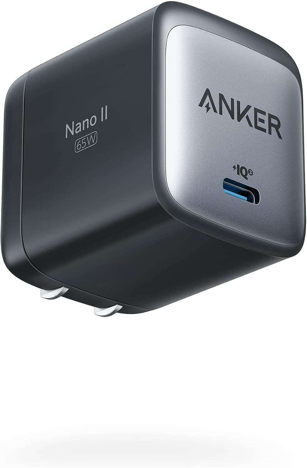 Anker Nano USB C Charger 65W GaN II PPS Fast Compact Foldable Charger