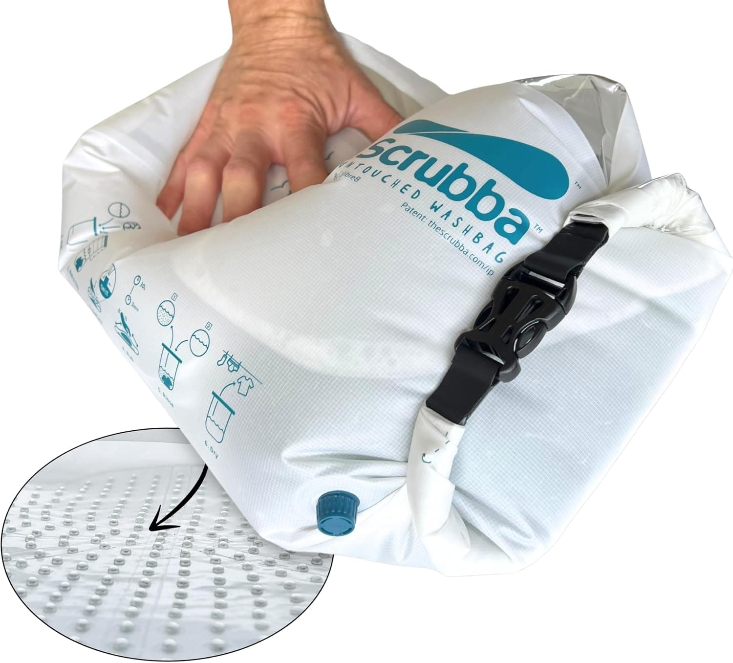 Scrubba Wash Bag Untouched Recycled Portable Washer