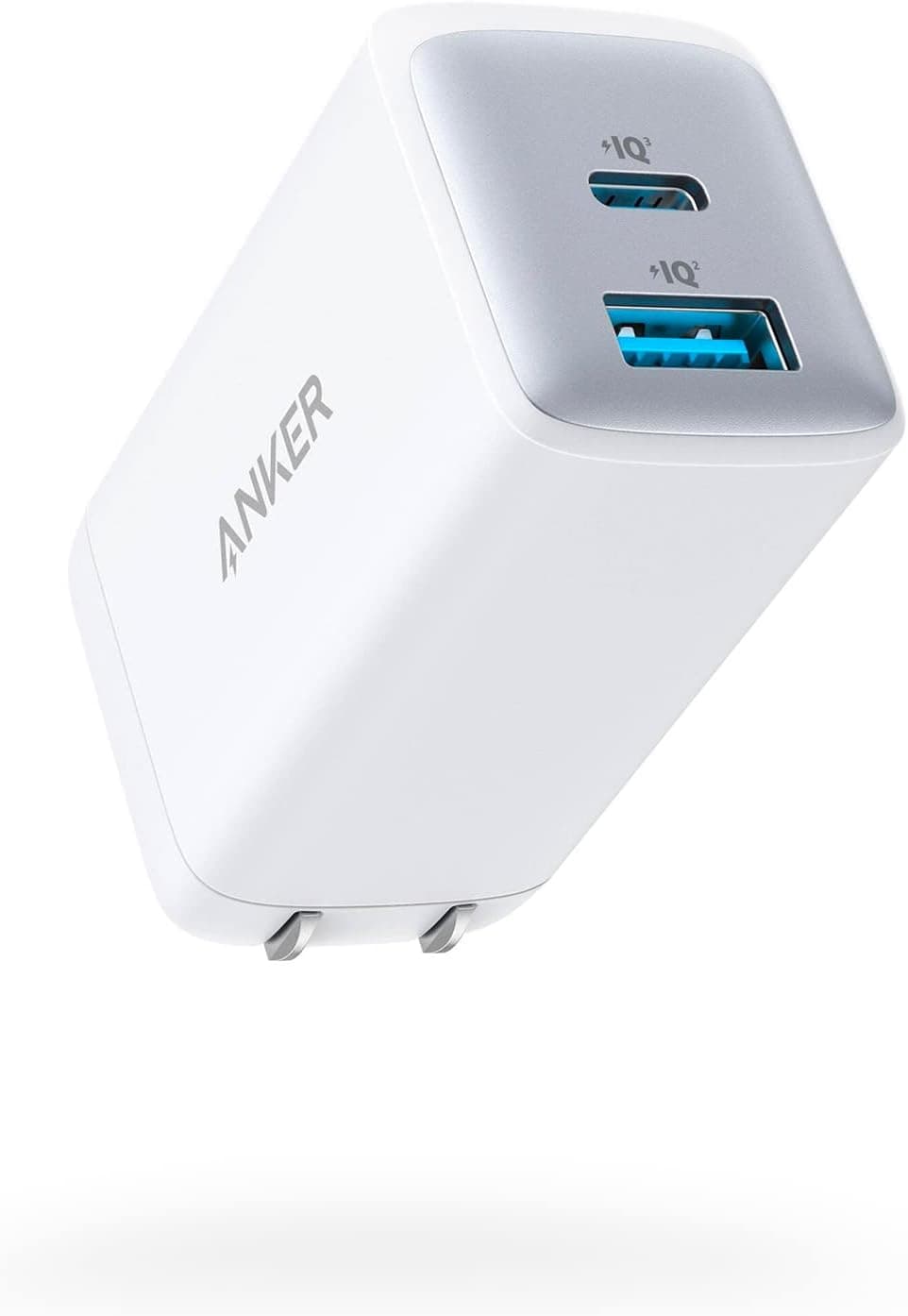 Anker USB C Charger 65W, 725 Charger, Ultra-Compact Dual-Port Foldable Travel Wall Charger