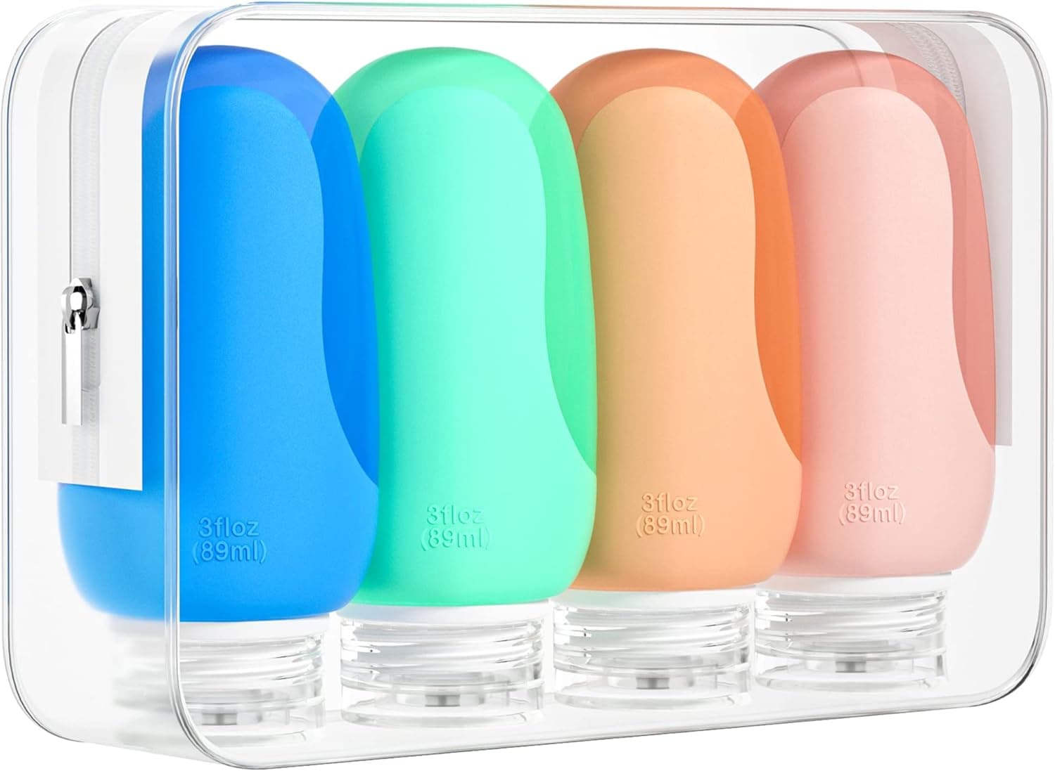 Morfone Travel Bottles Set TSA Approved 4-Pack