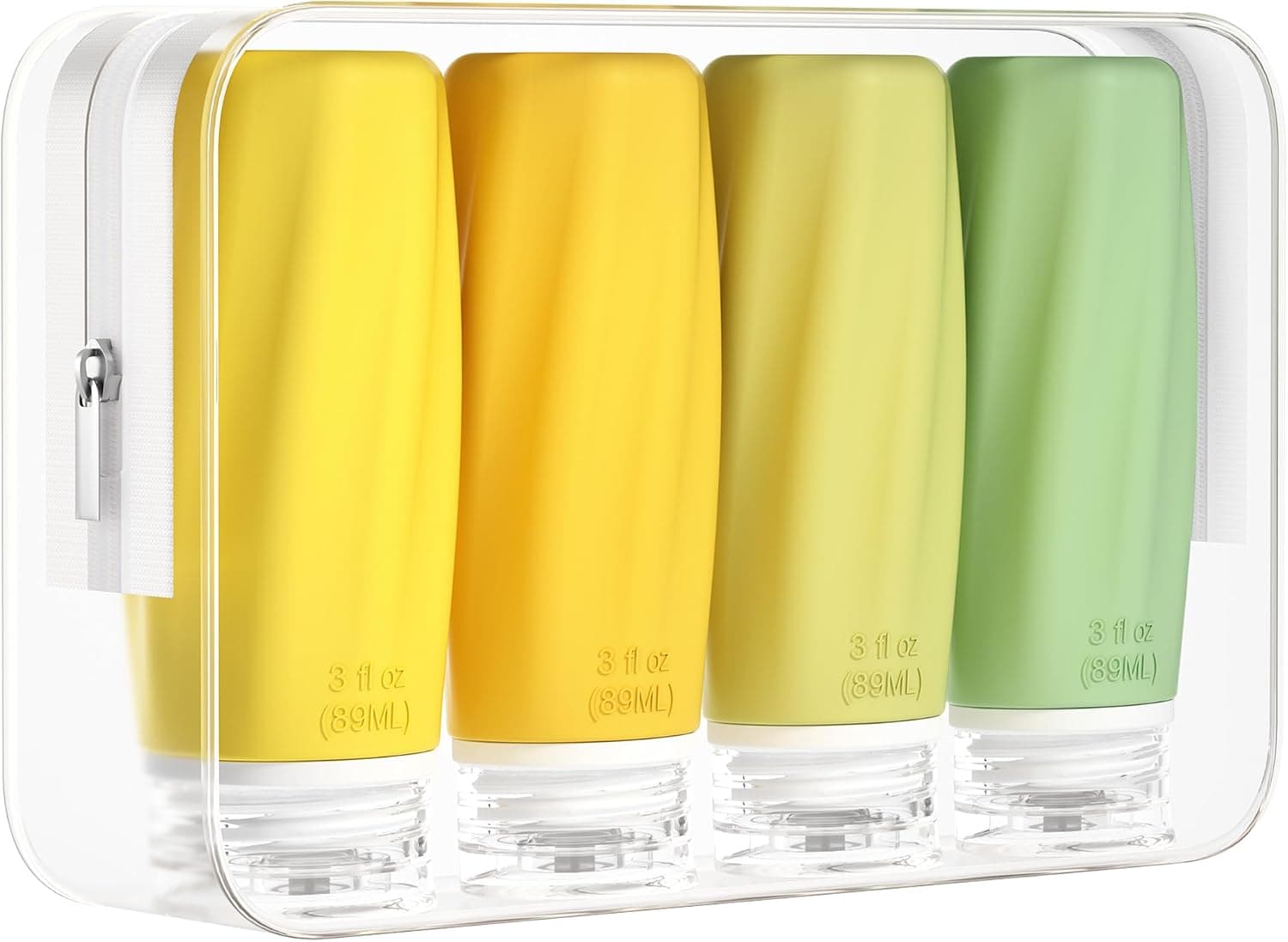 Morfone 16-Pack Silicone Travel Bottles Set TSA Approved