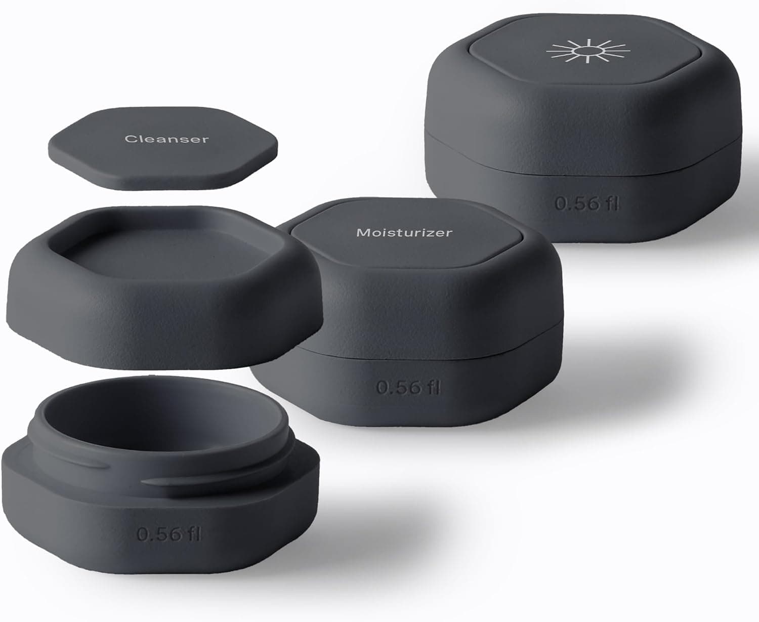 Cadence Travel Containers Basic Skincare Set