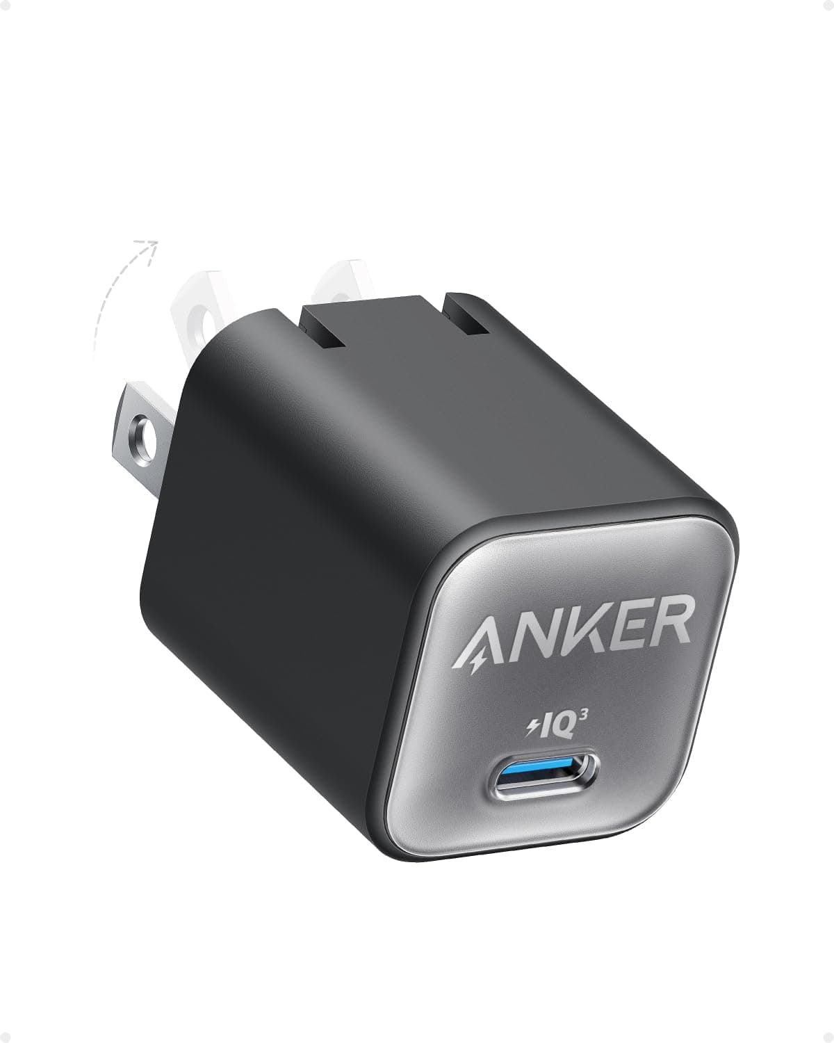 Anker Nano 30W USB-C Charger Block Foldable