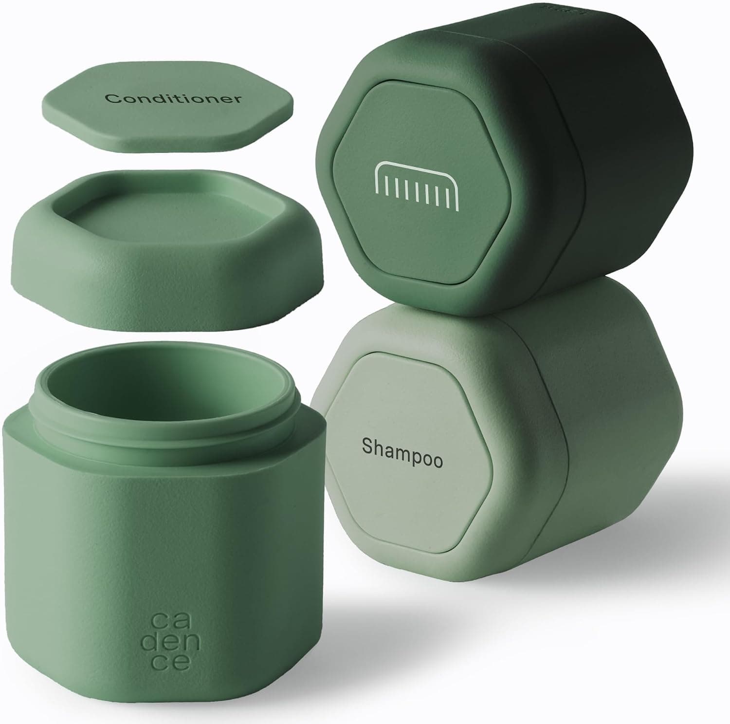 Cadence Travel Containers Haircare Capsule Set