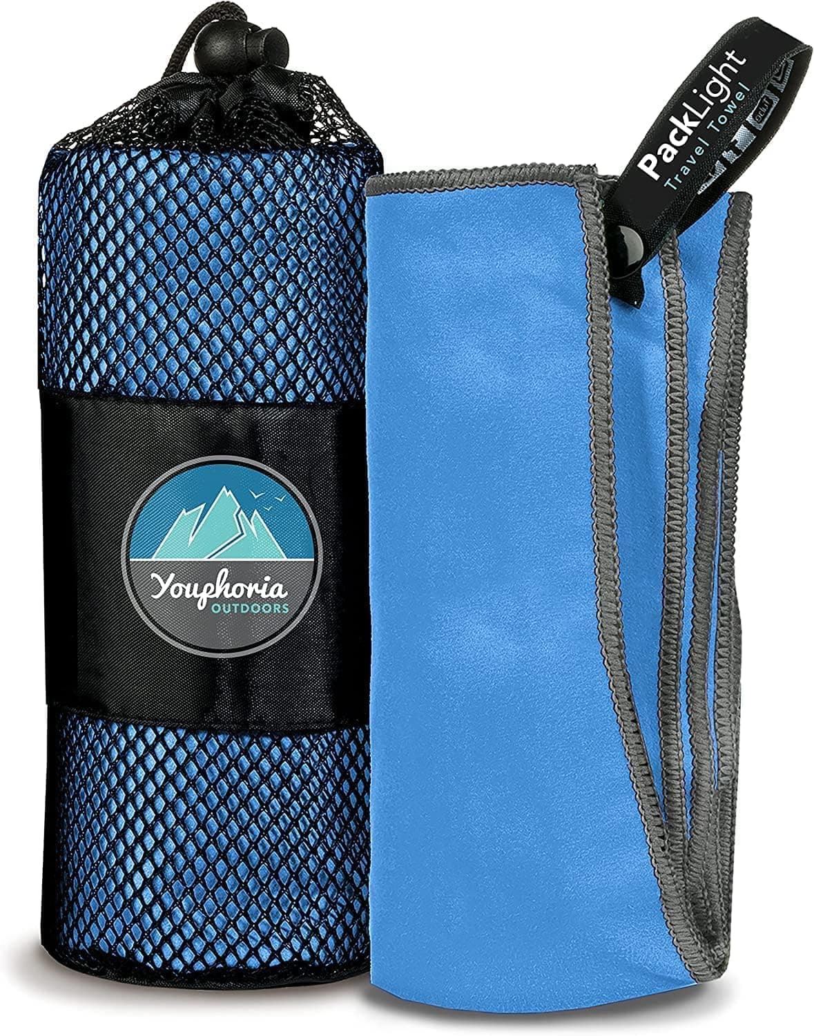 Youphoria Microfiber Travel Towel Fast Drying Lightweight - Quick Dry Towel for Camping Beach Hiking