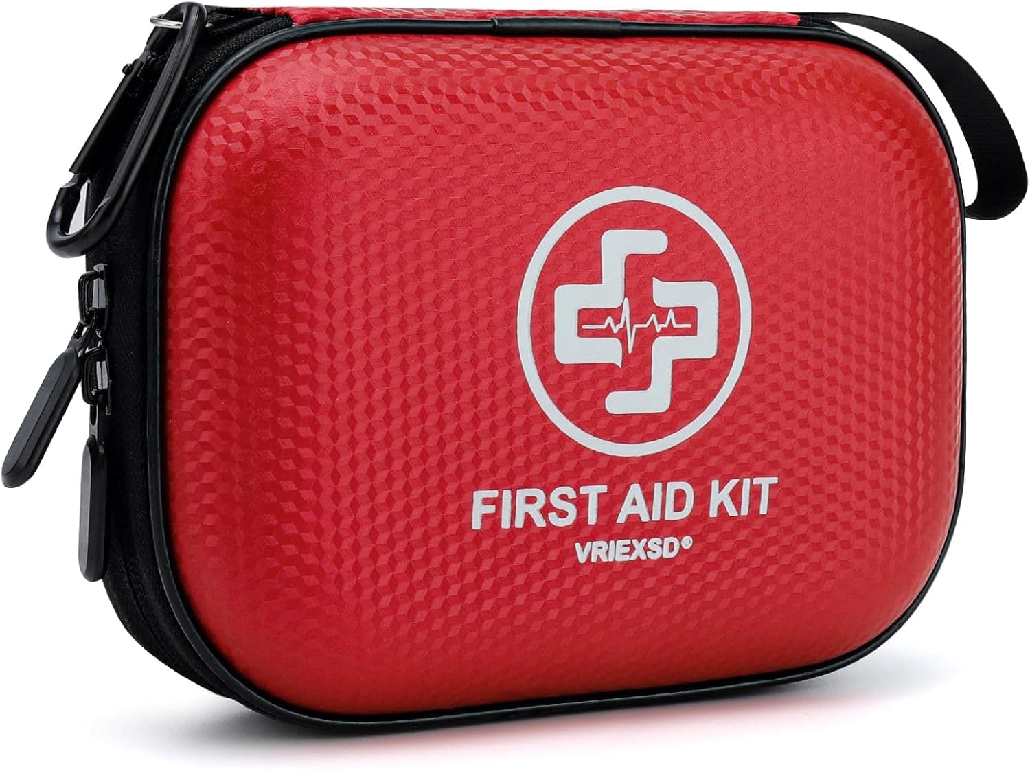 Mini First Aid Kit 150-Piece Waterproof Hard Shell