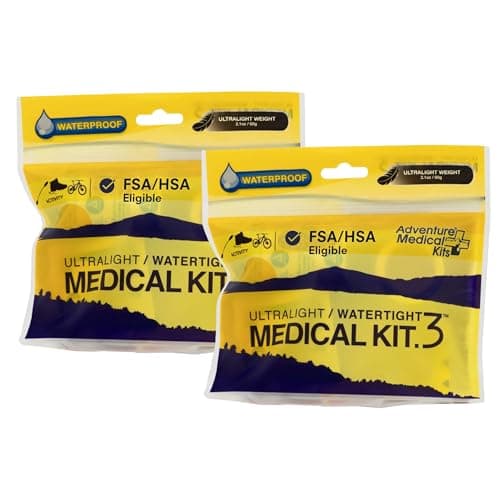 Adventure Medical Kits Ultralight & Watertight Medical Kit .3, 2 Pack