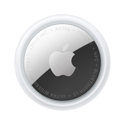 Apple AirTag (2nd Generation): Tracker for Keychain, Wallet, and More; Locator with Sound; Simple One-Tap Setup with iPhone or iPad; Key Finder with up to 1.5X Precision Finding Range