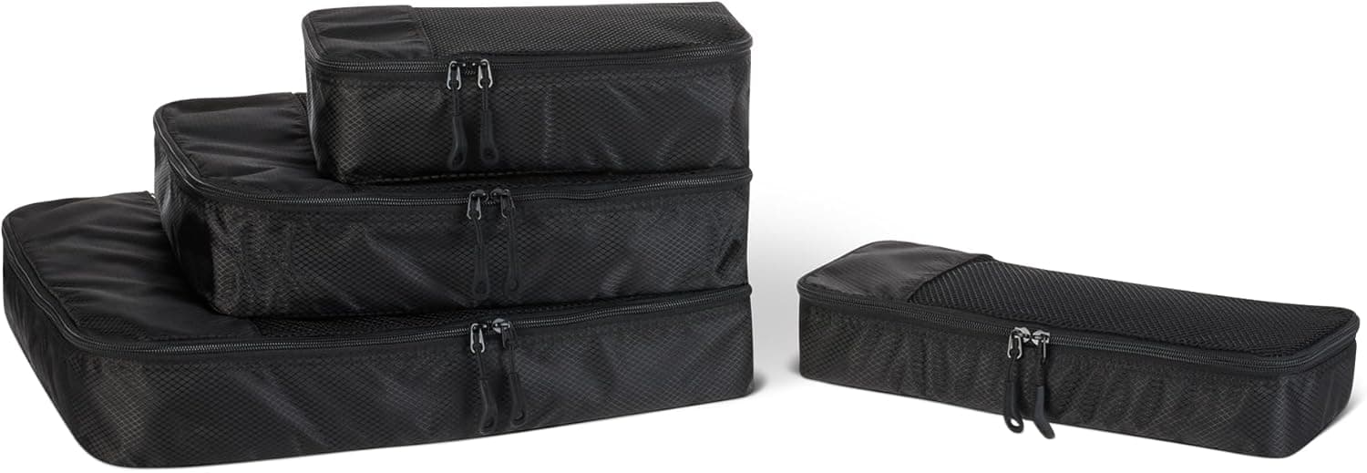 Amazon Basics 4-Piece Packing Cubes Set