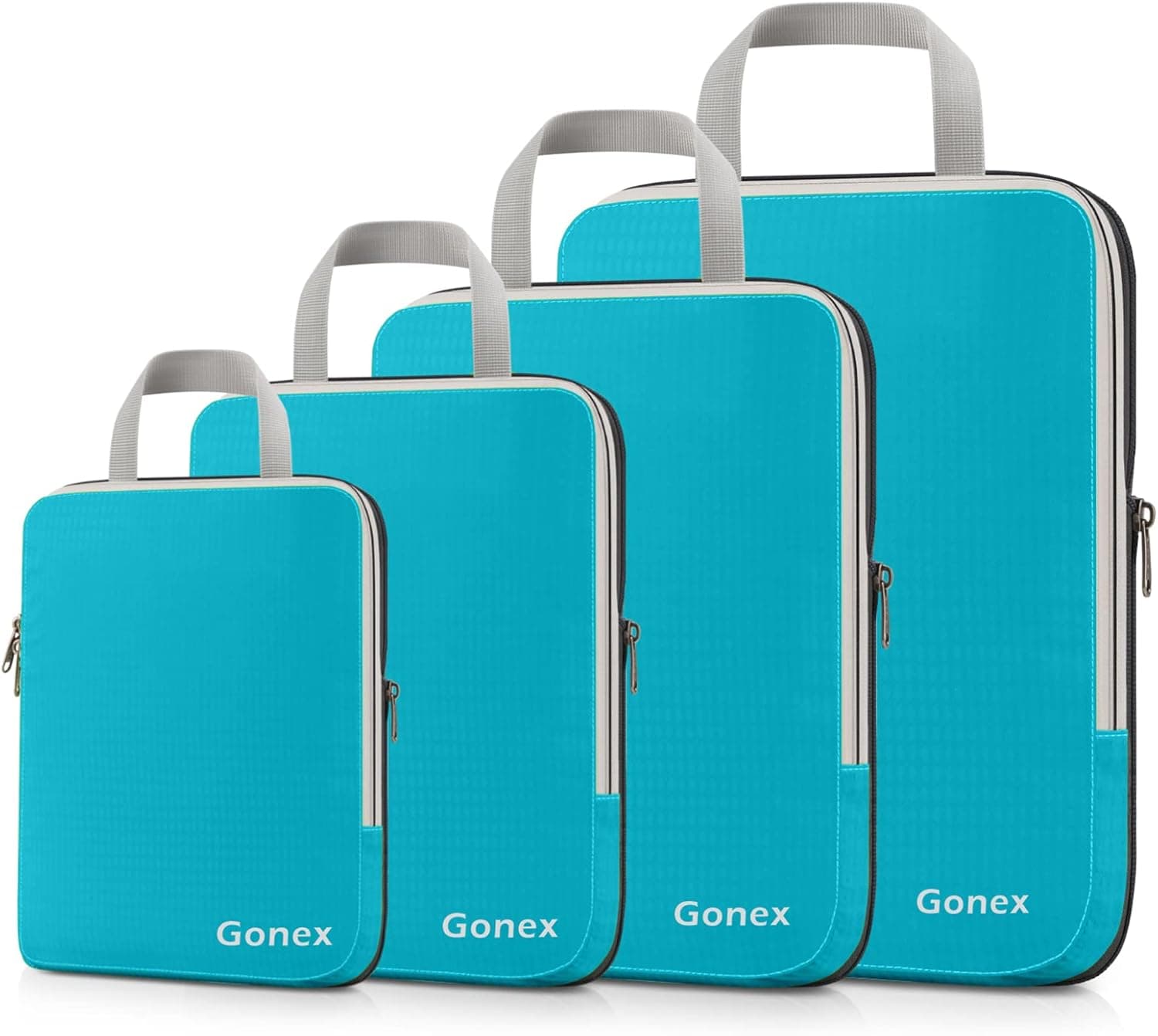 Gonex Compression Packing Cubes, 4 pcs Expandable