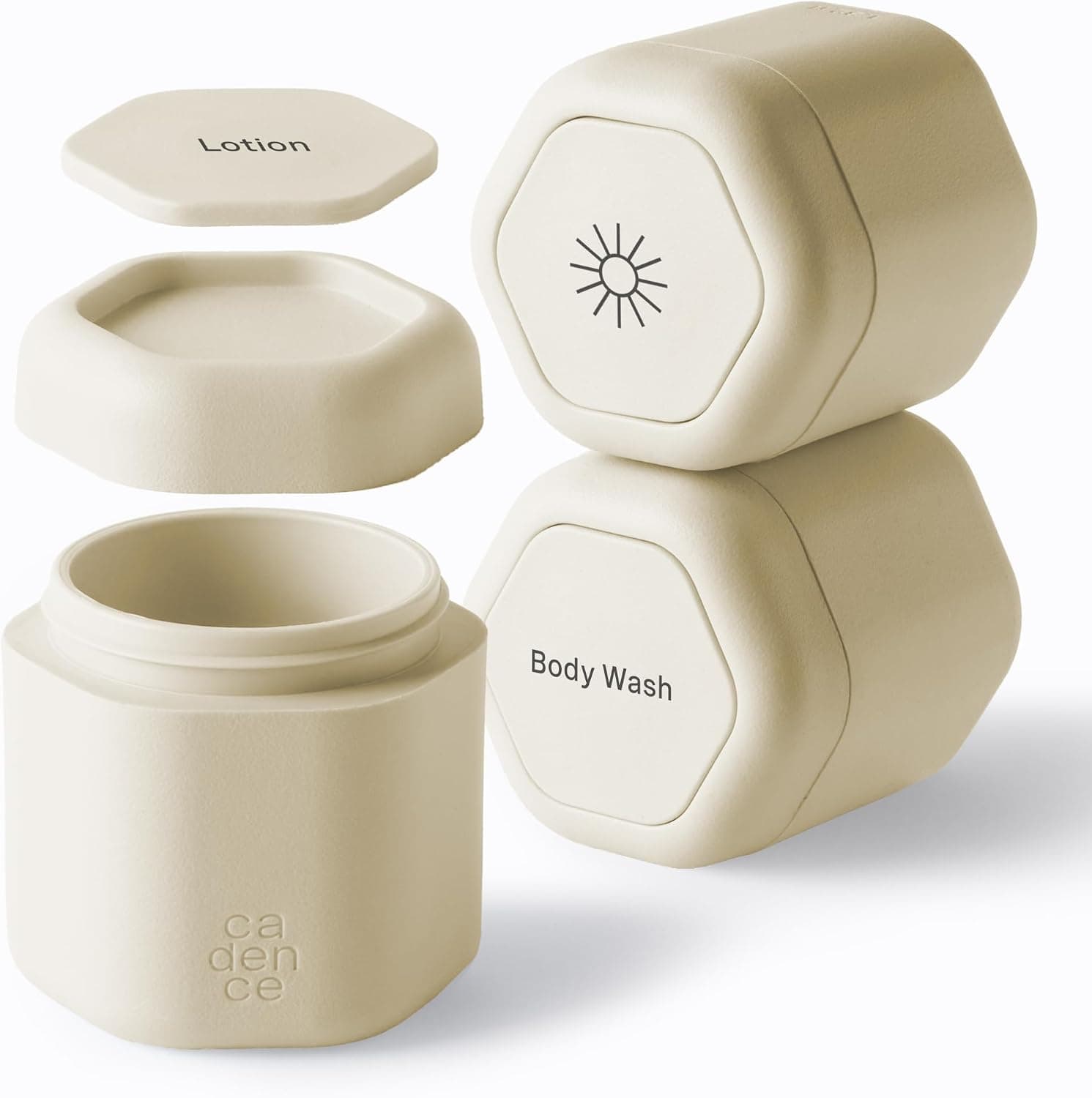 Cadence Travel Containers (3 Magnetic Capsules)