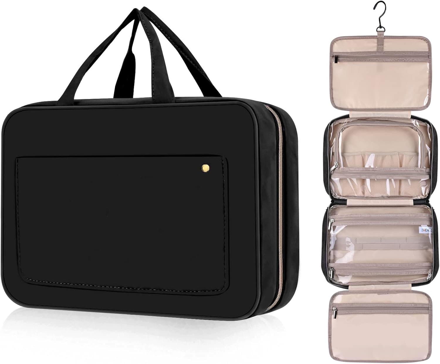 BAGAIL Hanging Toiletry Bag (Large Waterproof)