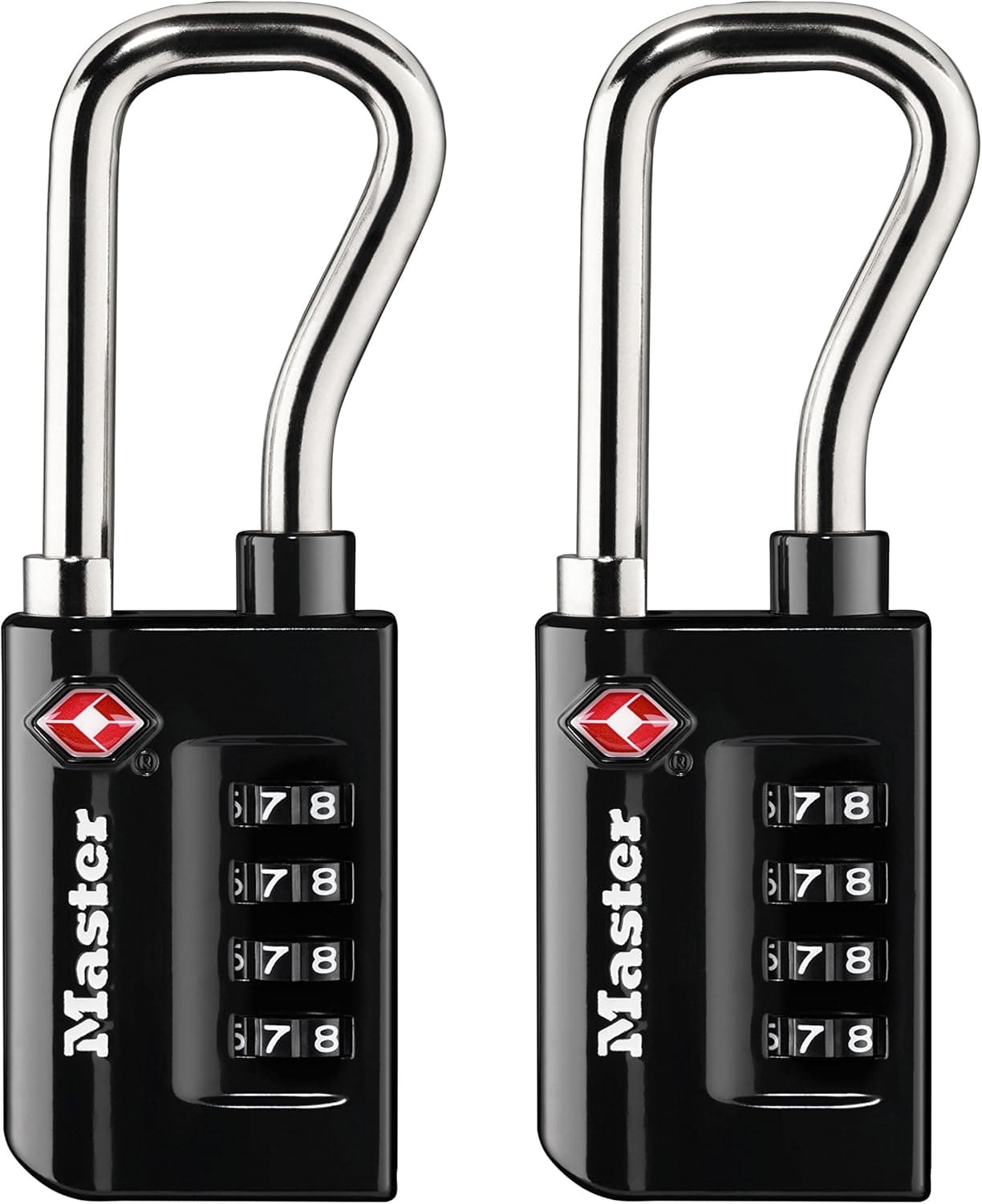 Master Lock 4696T Combination TSA Luggage Lock 2 Pack