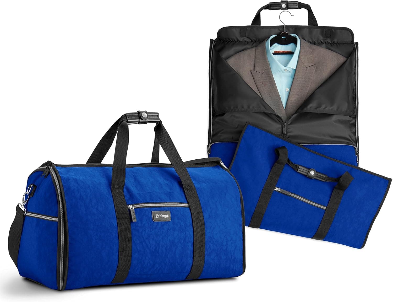 Biaggi Luggage Hangeroo Two-In-One Garment Bag + Duffle