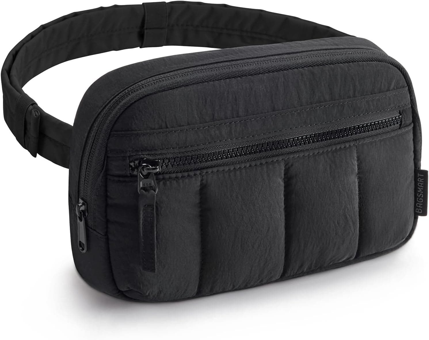 BAGSMART Fanny Packs for Women Cross Body, Quilted Puffy Belt Bag with Pockets, Fashion Waist P