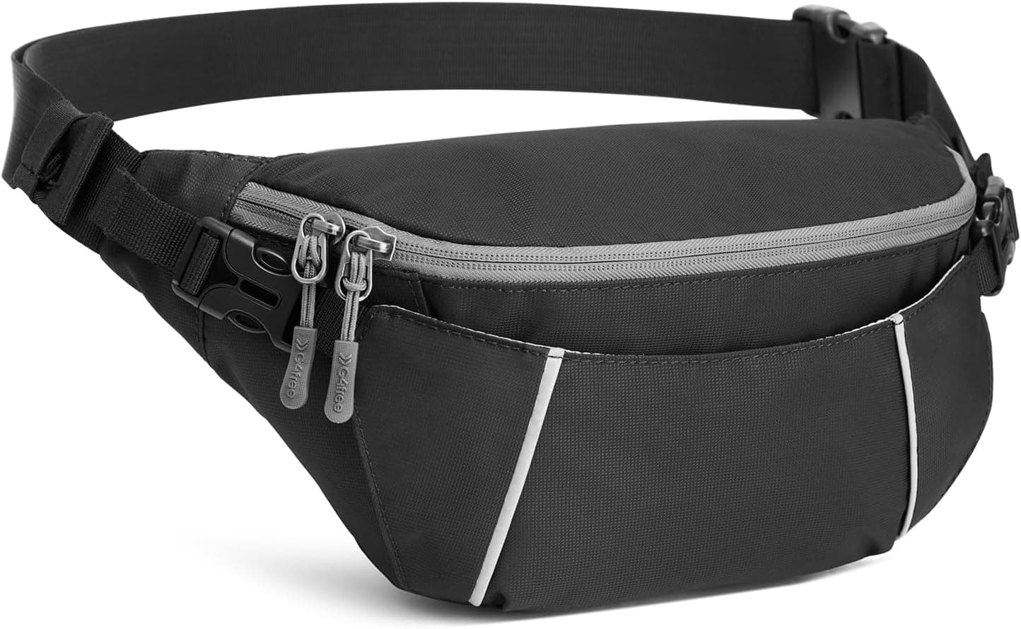 G4Free Recycled Fanny Pack for Men Anti-Theft Crossbody Belt Bag Waist Pack with RFID Blocking